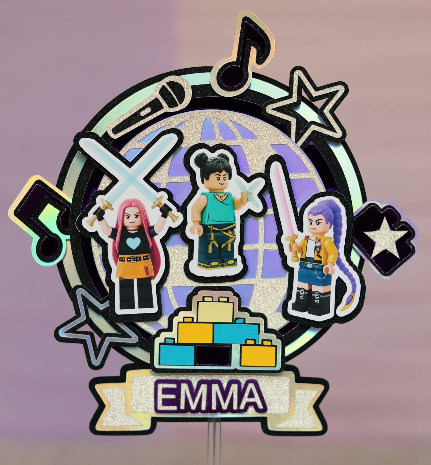 Cake topper "Huntrix"