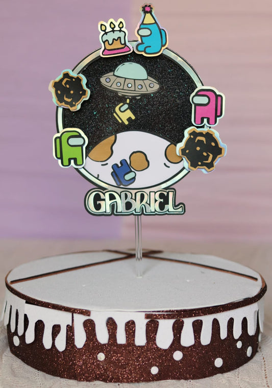 Cake topper "Spazio"
