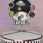 Cake topper Among us